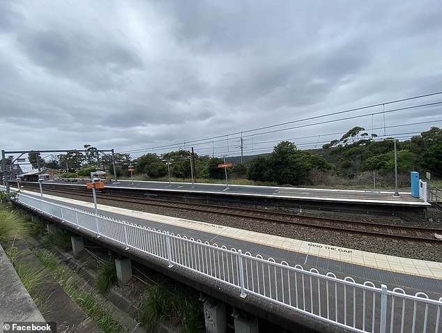 Locals say they are still struggling to understand what happened at the train station (pictured) last week