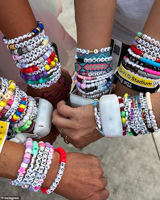 Specific restrictions have also been put in place around friendship bracelets, which fans are known to wear at Taylor's shows to trade with other Swifties.