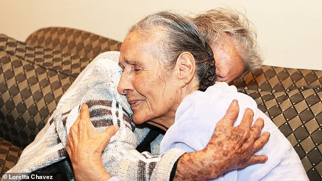 “My little sister, I really wanted to see you, have you with me, my beautiful sister,” Lopez said in Spanish as they held each other