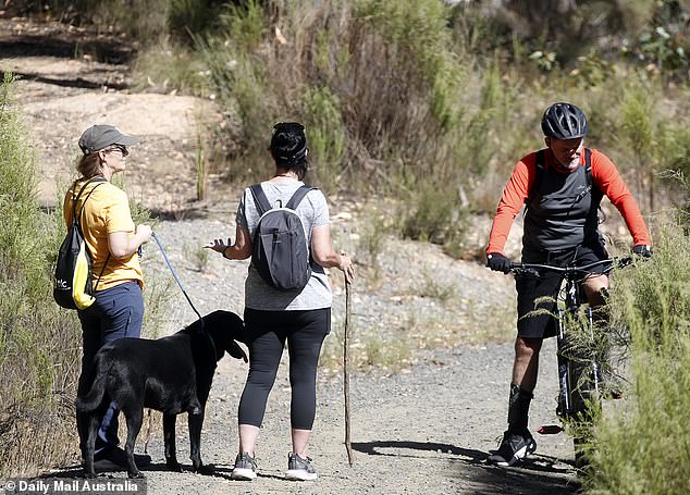 Locals searched dense bushland for Ms Murphy on Saturday.  Police advised locals not to venture into the bush alone and to team up with a friend in the rugged terrain as searches are scaled back