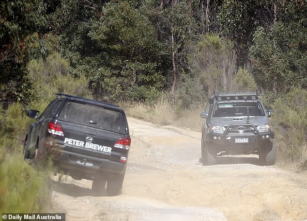 The official search for Samantha Murphy may have been called off, but locals were still searching in the woods on Saturday