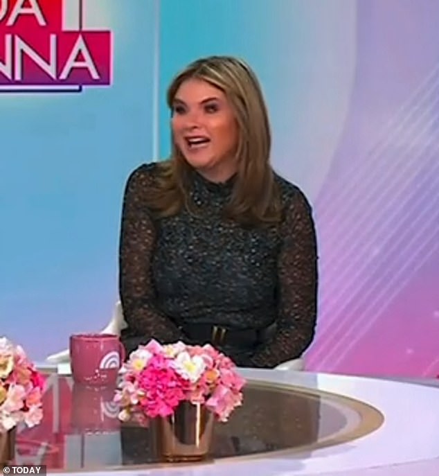 The 42-year-old Today With Hoda & Jenna co-host admitted she 