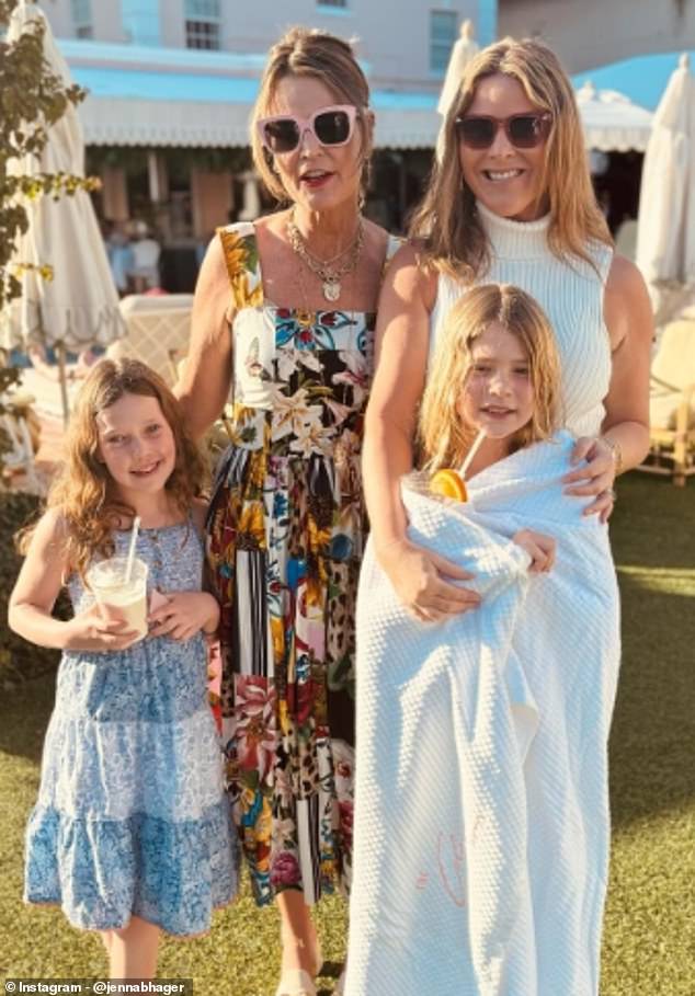 Jenna regularly shares updates about her life and recently took a vacation to Florida with her daughter Mila with cohost Savannah Guthrie and her daughter Vale.