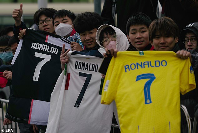 Ronaldo was the center of attention during a visit to Shenzhen in China, but two matches were postponed after he suffered a calf injury