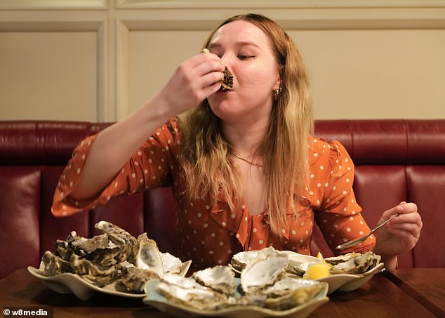 Elmira braved her way through 48 oysters after a viral TikToker did the same on a first date