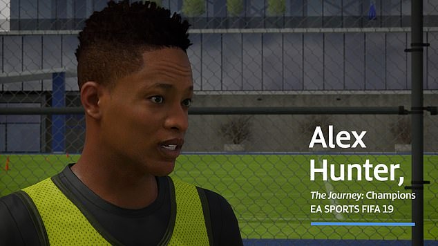 Alex Hunter was a fictional character that users could play as in the popular FIFA video game series