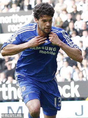 Butker admired former Chelsea midfielder Michael Ballack