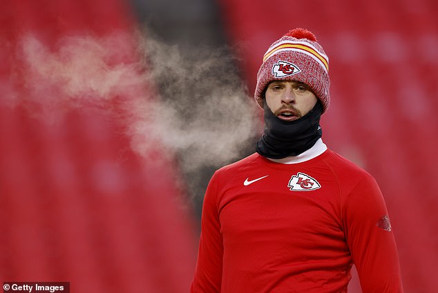 Butker is in his seventh season with the Chiefs after being drafted by the Carolina Panthers