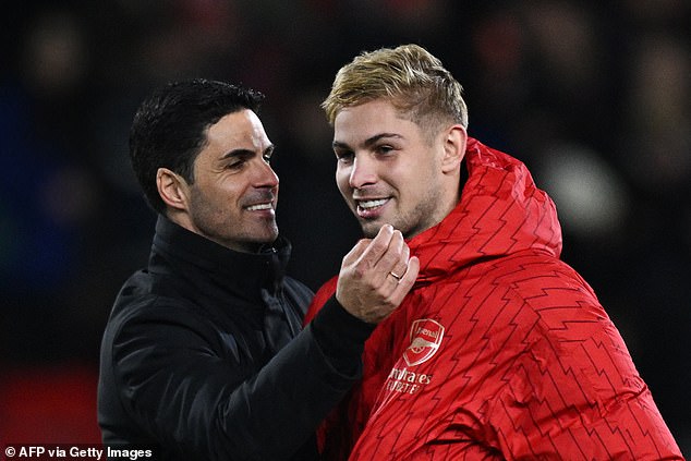 Mikel Arteta has not revealed the severity of Smith Rowe's injury ahead of the West Ham clash