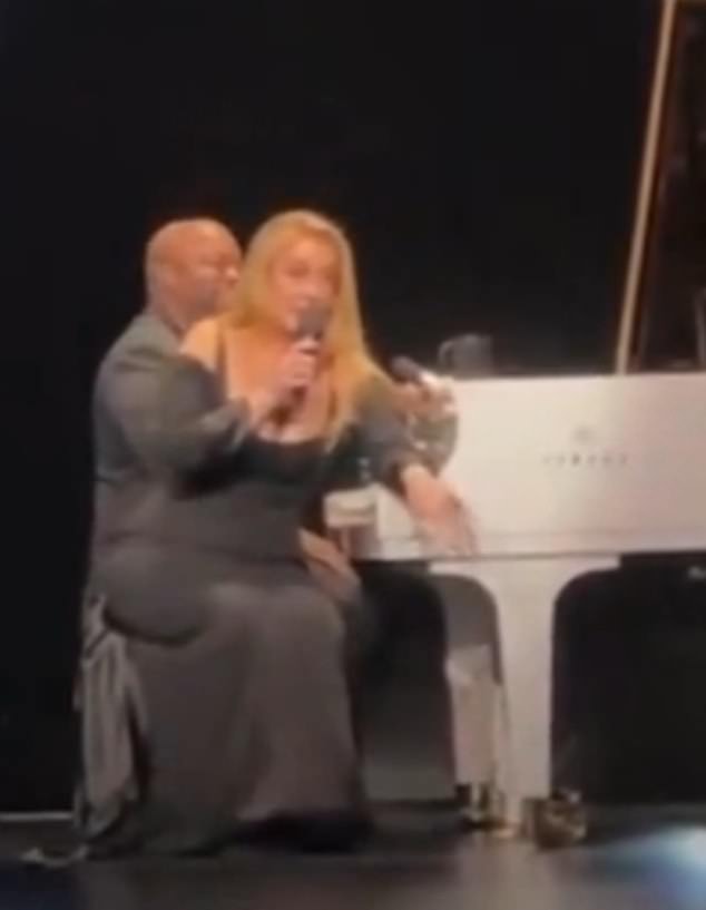 He also shared a hilarious conversation with Adele during the British singer's concert this week