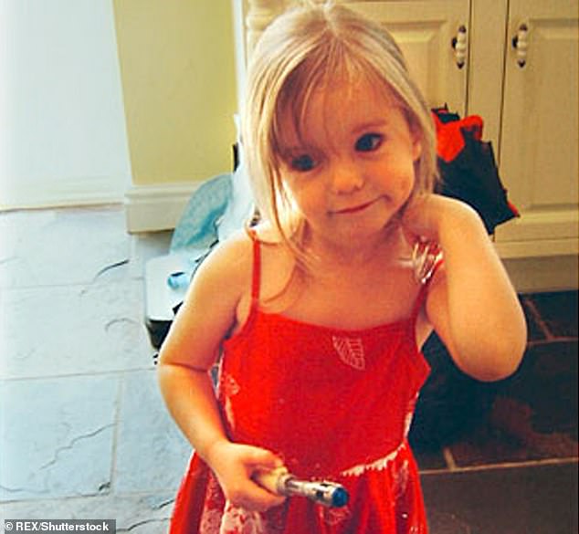 Helge Busching claimed his former friend told him Madeleine McCann (pictured) 'didn't scream'