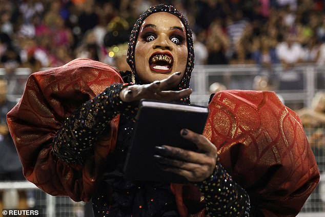 The samba schools are rooted in Brazil's impoverished favela neighborhoods, and each parade tells a story, often about politics, social issues and history