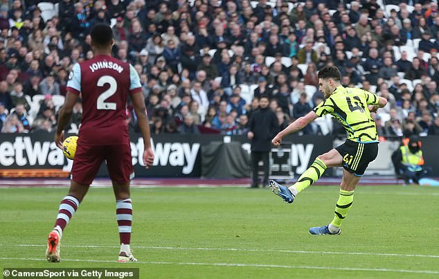 Declan Rice was booed by his old fans but had the last laugh with two assists and a fine goal