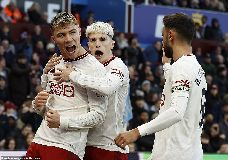 1707676652 705 Aston Villa 1 2 Manchester United Scott McTominay heads home after