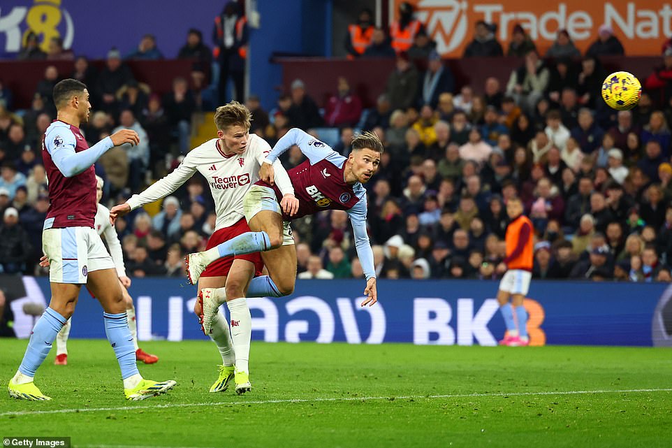 1707676661 98 Aston Villa 1 2 Manchester United Scott McTominay heads home after