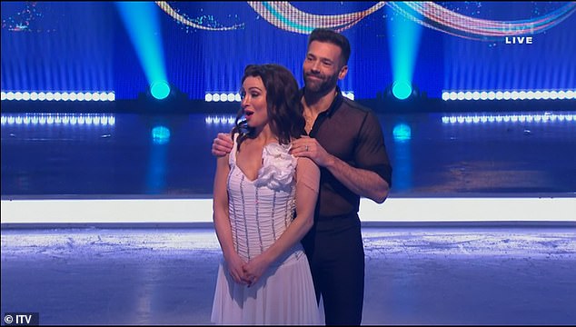 After making it into the bottom three, Emmerdale's Roxy Shahidi and her dance partner Sylvain Longchambon were the couple who received the lowest scores and were automatically eliminated from the show.