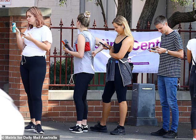 The situation is now so bad that an average priced house is out of reach for a single average income earner, even in the apparently more affordable capital cities where house prices are much lower than those in Sydney, Melbourne or Brisbane (pictured young voters)