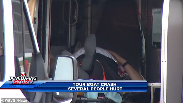 They confirmed in a statement that the crash involved a Biscayne tour boat and another vessel, but did not provide details
