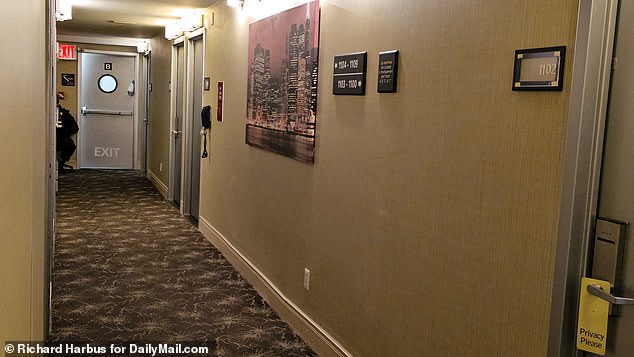 Victoria Marinucci, a woman who stayed in the room next to where Oleas-Arancibia's body was found, described the scene around the hotel as very scary.