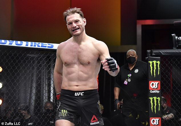 40-year-old Stipe Miocic hasn't fought since his March 2021, but is next for Jones