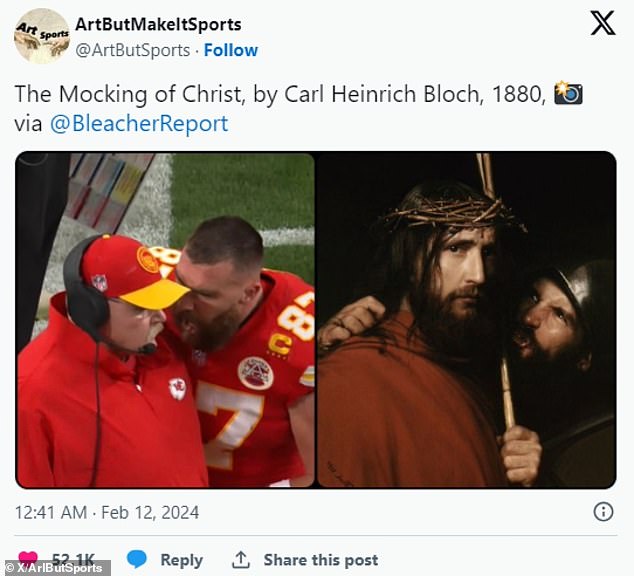 The memes came soon after the incident was broadcast live during the big game