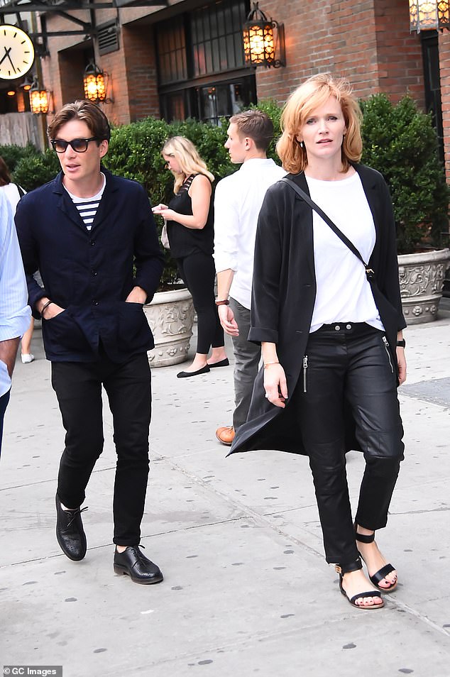 Cillian Murphy and Yvonne McGuinness pictured on a trip to New York City in August 2016