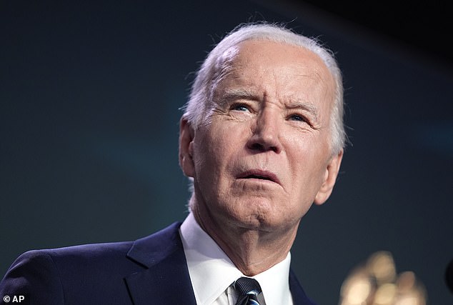 Joe Biden joked about his memory during a speech in Washington DC on Monday