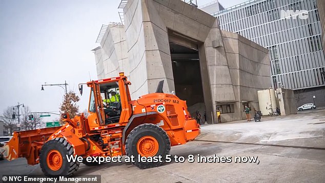 “We are taking this storm extremely, extremely seriously.  We want New Yorkers to be prepared, and we want New Yorkers to do the same,” Adams said