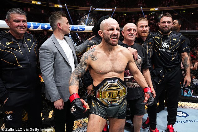 Volkanovski has defended the featherweight five times and hopes to further extend his title streak on Saturday