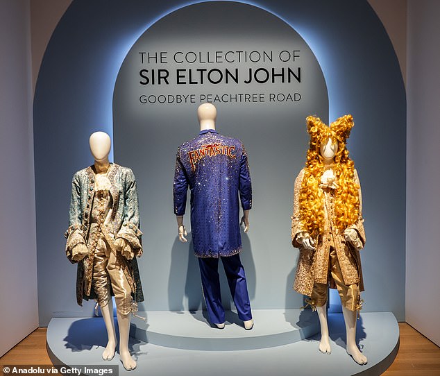 Fans with deep pockets hoping to own some of John's most flamboyant tour costumes will get that chance when the collection goes live on February 21.