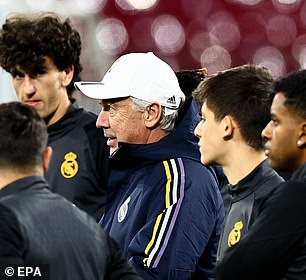 However, Ancelotti's team is struggling to match Paris Saint-Germain's bid