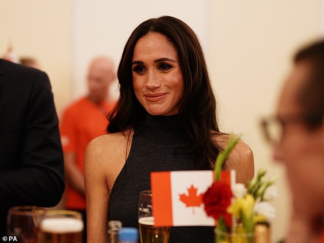 The Duchess of Sussex at the IG25 and Team Canada reception at the Hilton Hotel during the Invictus Games in Dusseldorf, Germany on September 15, 2023