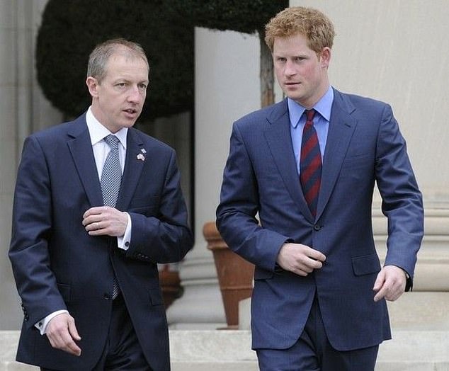 The Duke of Sussex with Nick Booth as he headed The Royal Foundation with Harry and William, a former royal aide to him and his brother.  Mr. Booth led Invictus 2025 in Vancouver-Whistler for a few months after the last CEO abruptly left