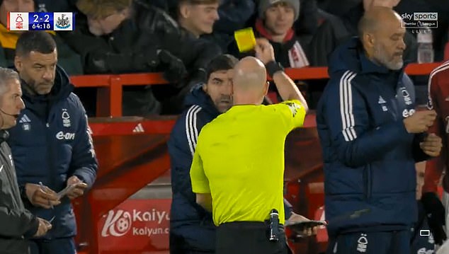 The club's bench lit up in frustration as they called for the referees to point to the spot