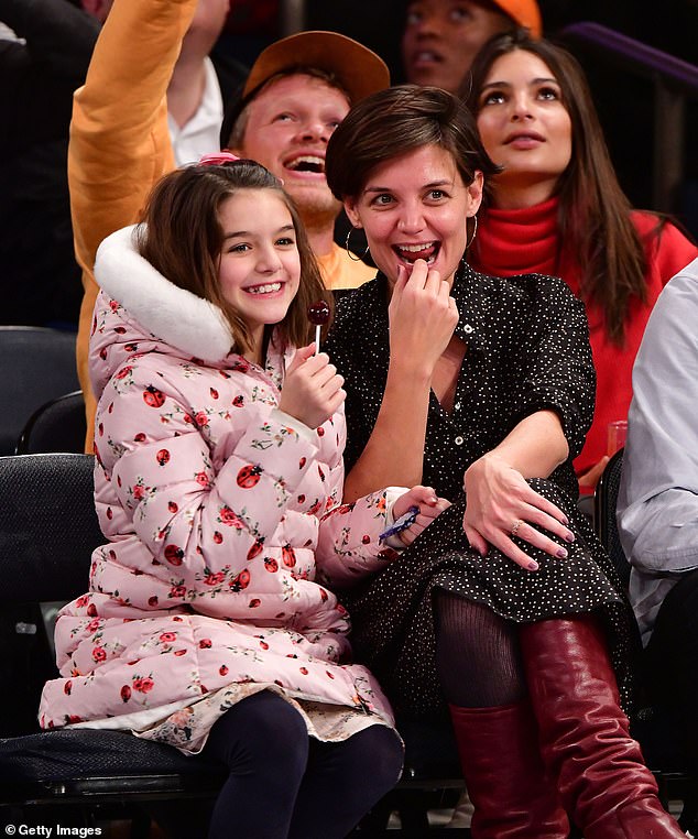 After divorcing from Cruise, Katie Holmes was awarded full custody of their daughter, with Suri's father having frequent and 