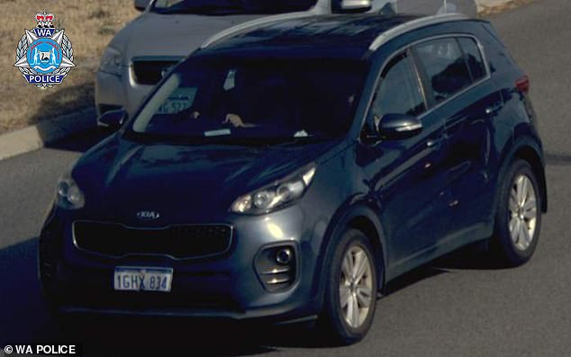 His car was last seen in Coogee, Perth, on Monday afternoon.  The police are calling on people to look out for the blue KIA Sportage with license plate 1GHX 834