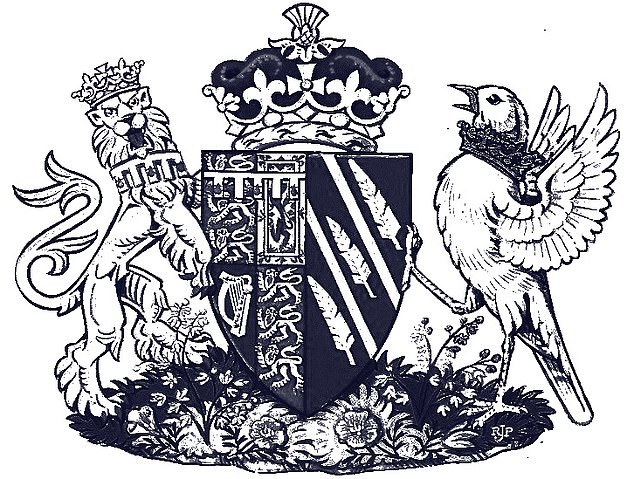 The royal coat of arms of the Duke and Duchess of Sussex is prominently displayed on the new website Sussex.com and can therefore cause tensions