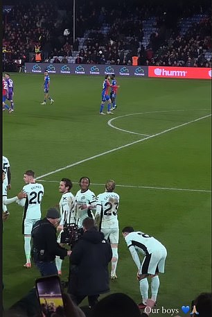 Kennedy celebrated as the Blues recorded a 3-1 win against Crystal Palace