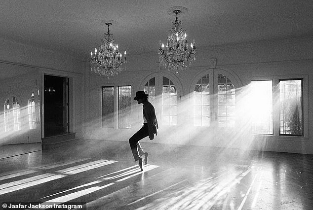 Jaafar Jackson showed off his mastery of MJ's dance moves in first official photo from new biopic Michael