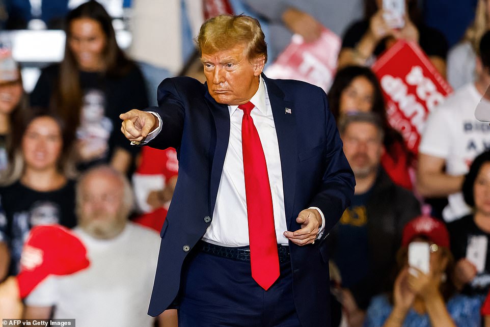 'Let me say this as clearly as possible.  I will never.  For God sake.  It's stupid.  It's shameful, it's dangerous.'  Last week, Trump told a rally crowd how he apparently told a fellow world leader that he would encourage Russia to 