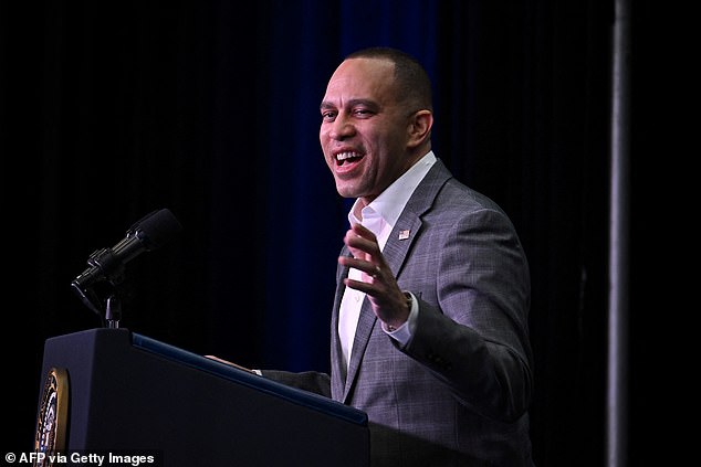 Without Johnson's approval, there is now talk of upending the deal through a mysterious resignation application.  “All options on the table, we're going to use every legislative tool available,” Democratic Leader Hakeem Jeffries told reporters.