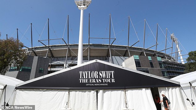 Concert organizers have worked with the Department of Transport and Planning to arrange extra capacity on many of the services, including regional lines.  (Photo: Melbourne's cricket ground)