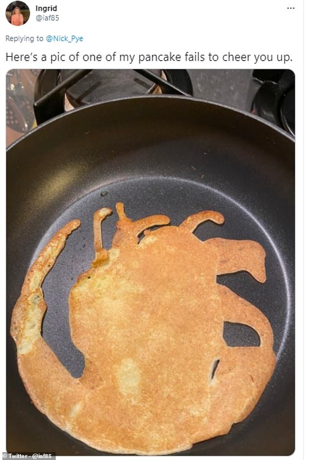 We've all felt the struggle to get a pancake perfectly round.  Experts say the problem is that the batter is poured into the center of a flat pan and spread from there