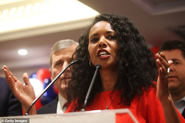 Pilip, an Ethiopian-born mother of seven, lost to the Democrat when the two competed for Santos' vacant seat