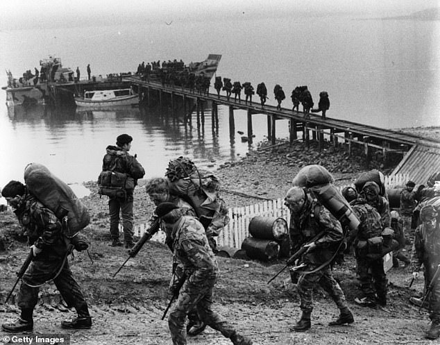 The Falklands War of 1982 lasted two months and cost the lives of 255 British and 649 Argentinians