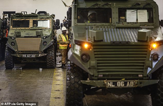 The vehicles will take part in the months-long Steadfast Defender 24 exercise, intended to test the country's defenses in light of Russia's war against Ukraine.