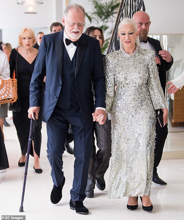 The couple have been married for 27 years and tied the knot in Scotland in 1997 (pictured at the 2022 Cannes Film Festival)