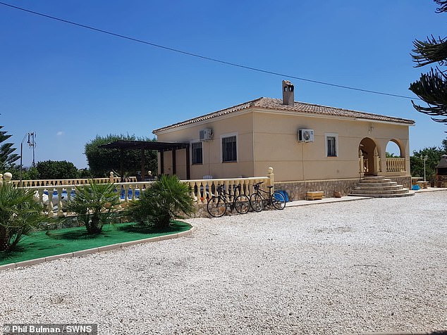 Phil and Anne Bulma's home in Almoradi, Spain, was looted twice