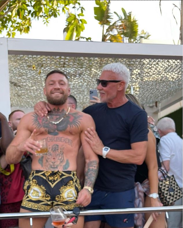 Lineker admitted that 'it's like a parade' with Irish UFC star Conor McGregor arriving at the club