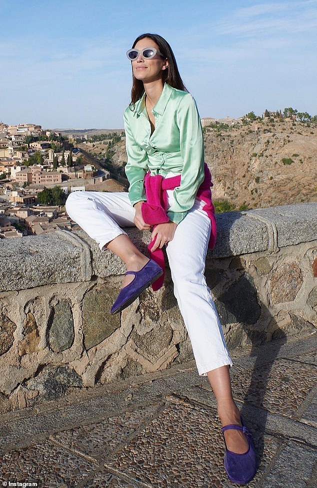 Alessandra pictured in Toledo, Spain in October 2022